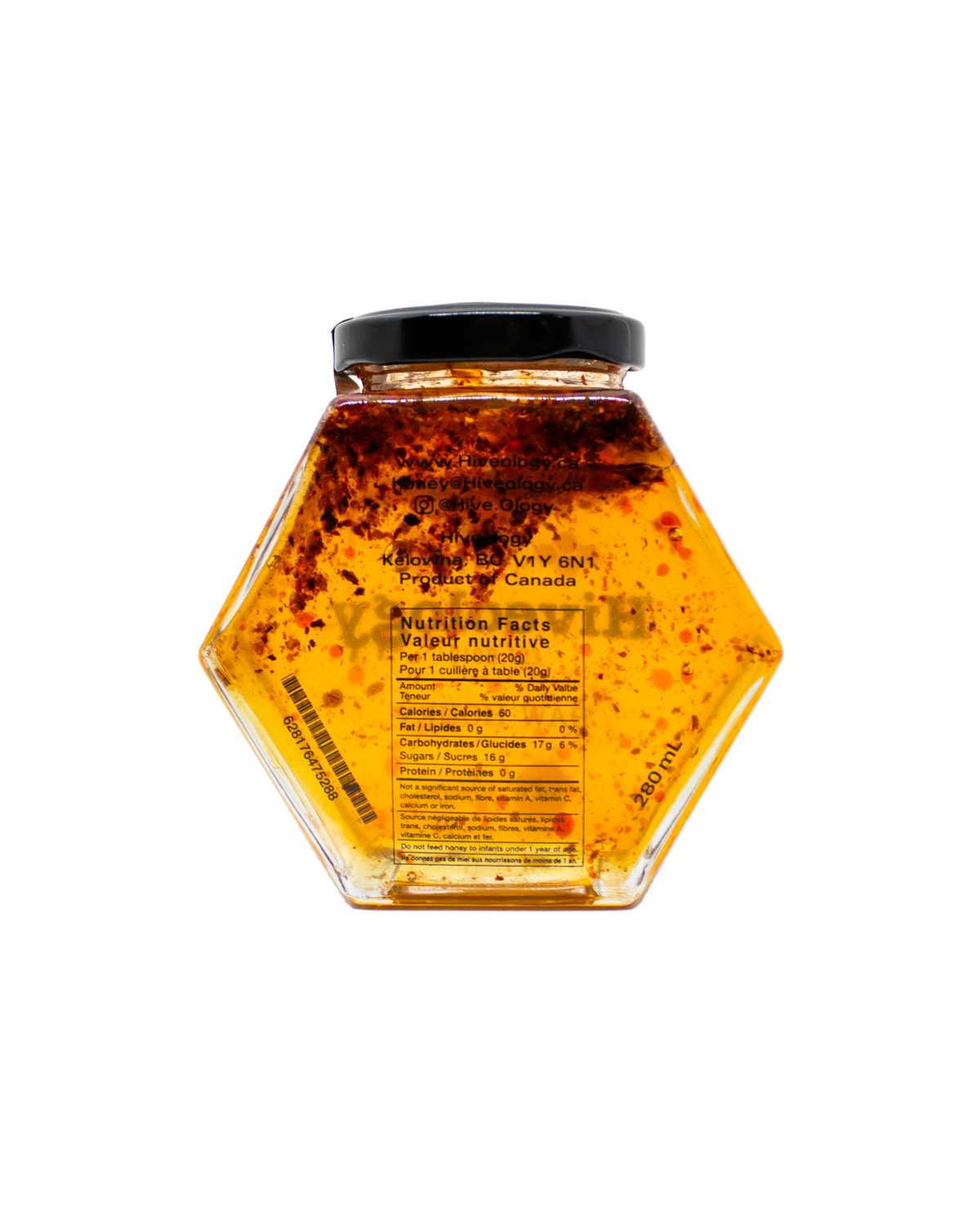 Hiveology - Hot Chili Infused Honey: Mini (100ml)