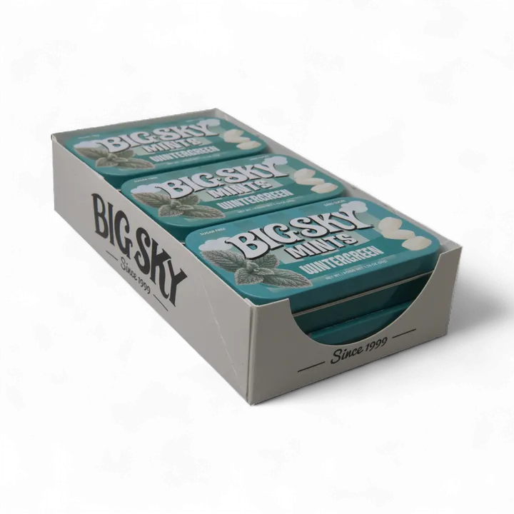 Big Sky Brands Inc. - Big Sky Mints - Wintergreen - 48 ct