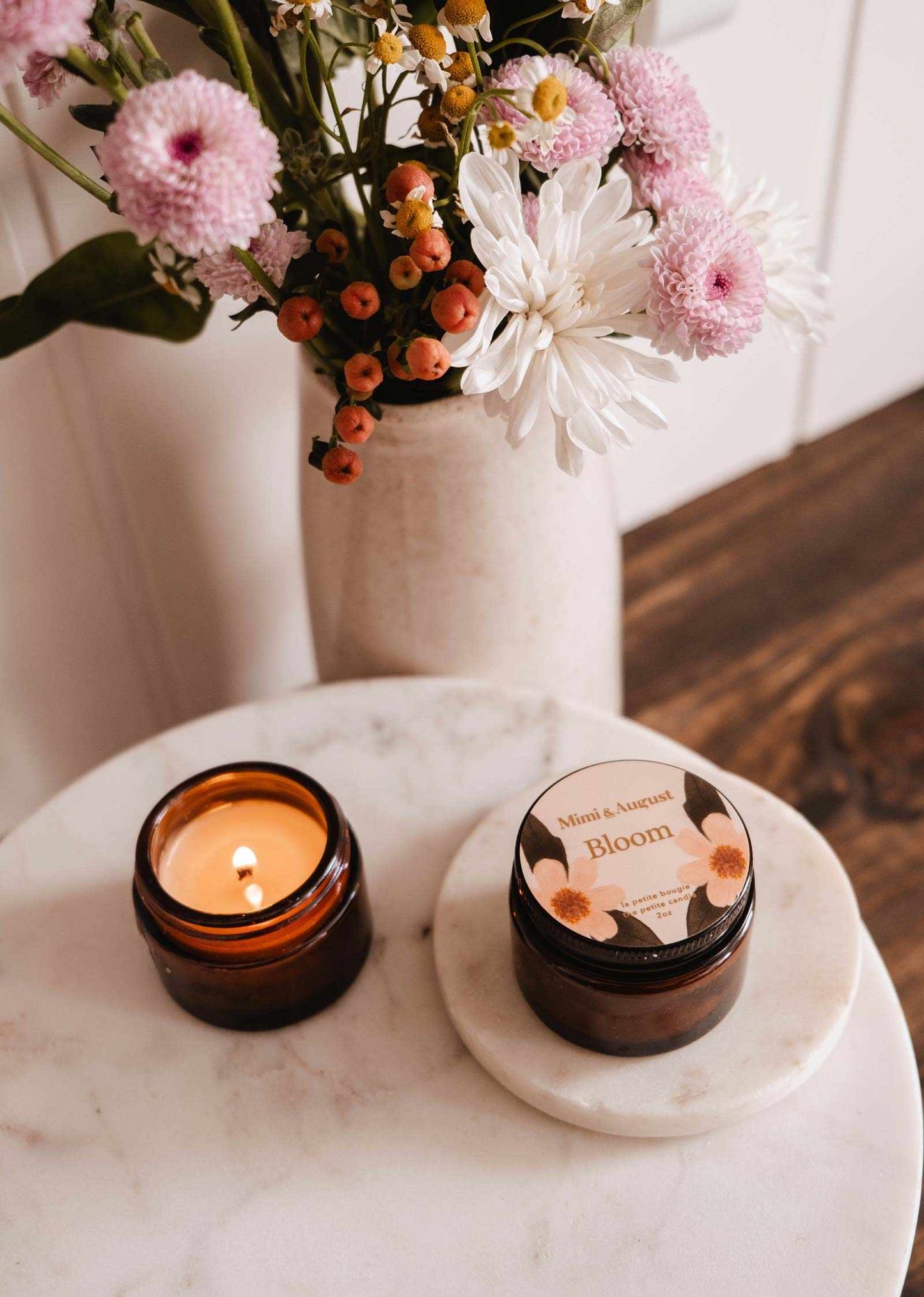 Mimi & August - Bloom – 2 oz Soy Candle: 2 oz