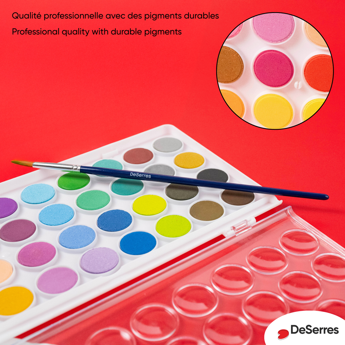 pierrebelvedere.com - 36 COLOURS WATERCOLOUR SET