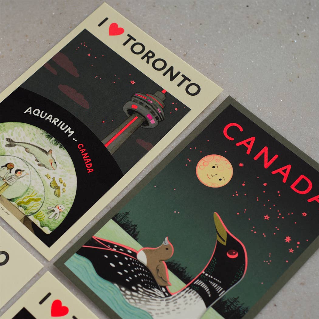 JooJoo Paper - Toronto Aquarium Postcard