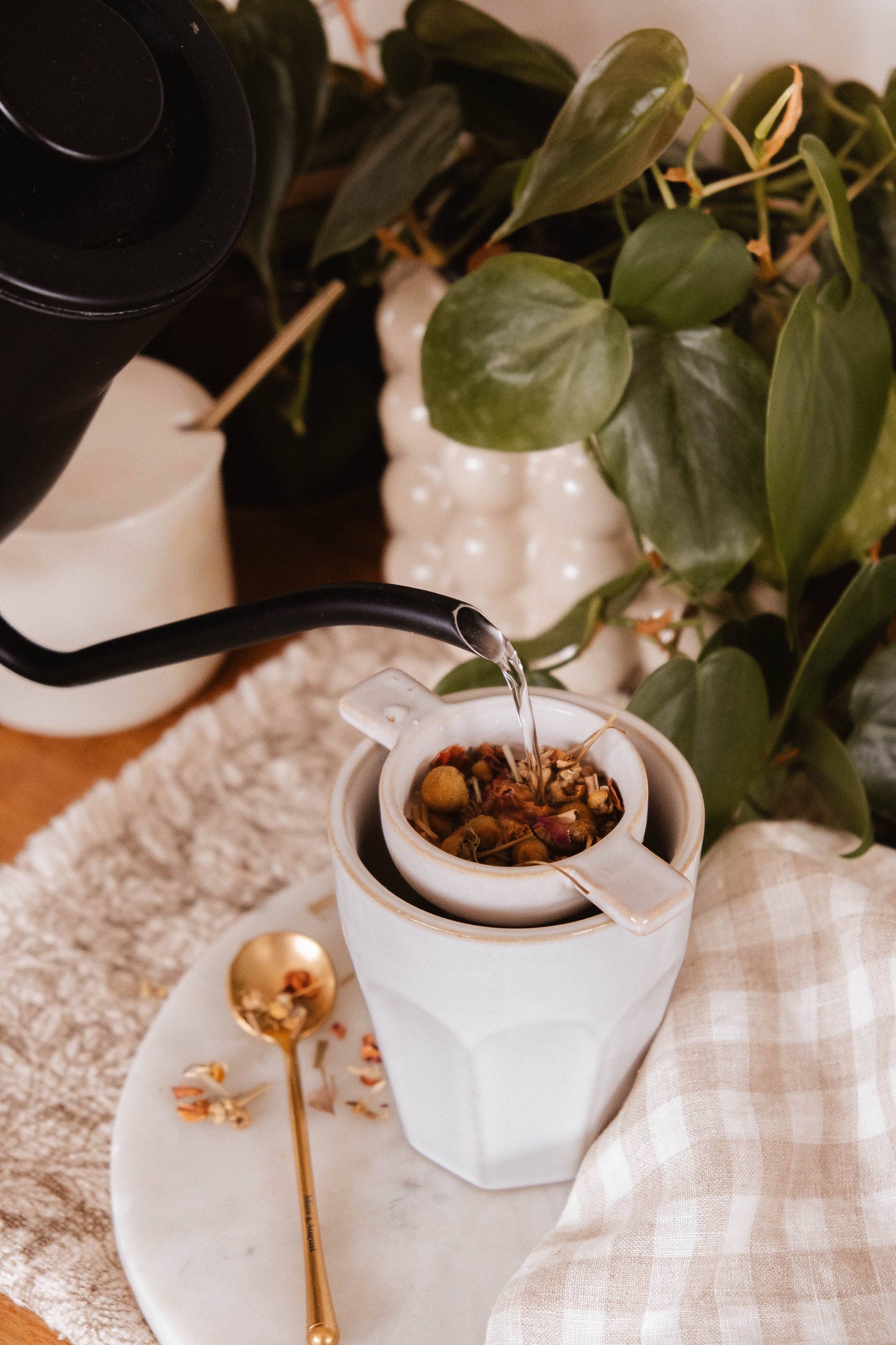 Mimi & August - The Infusion Nest – Ceramic Tea Strainer