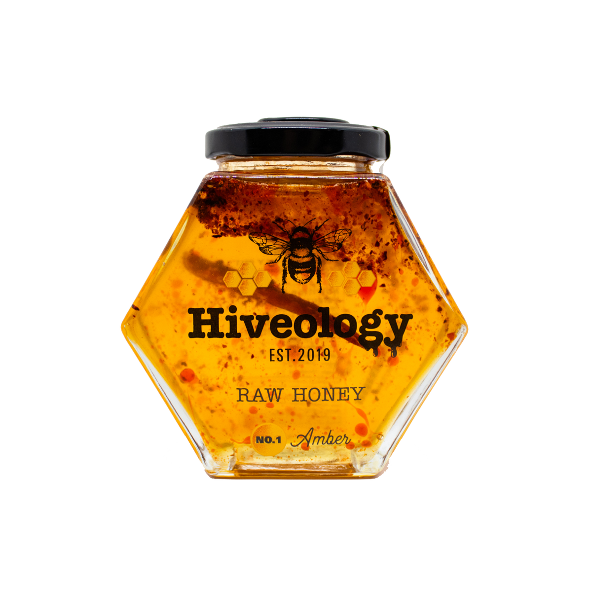 Hiveology - Hot Chili Infused Honey: Mini (100ml)