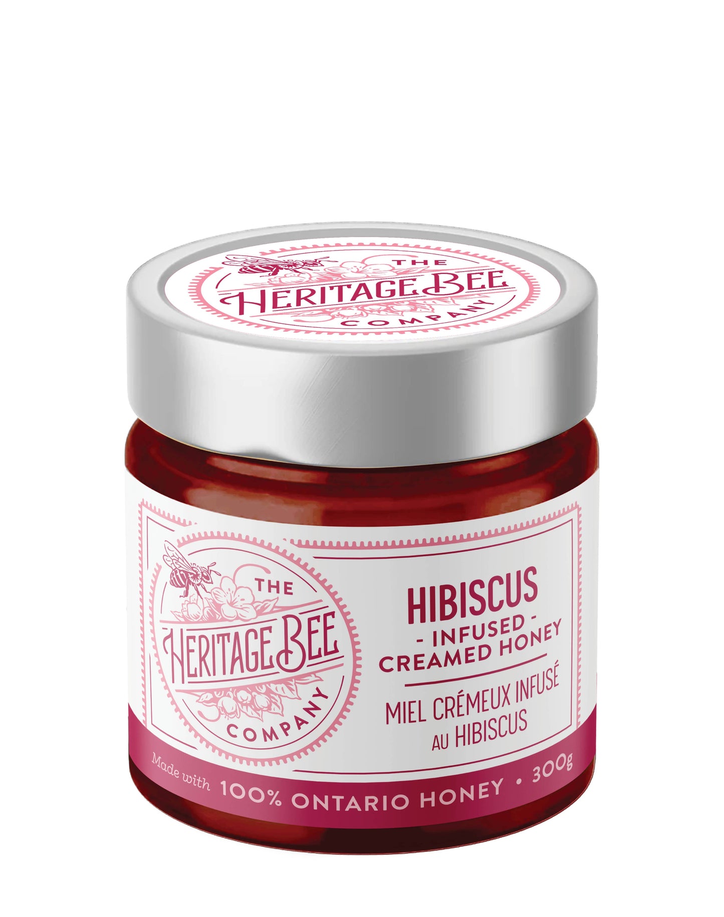 Heritage Bee Co. - Hibiscus Creamed Honey