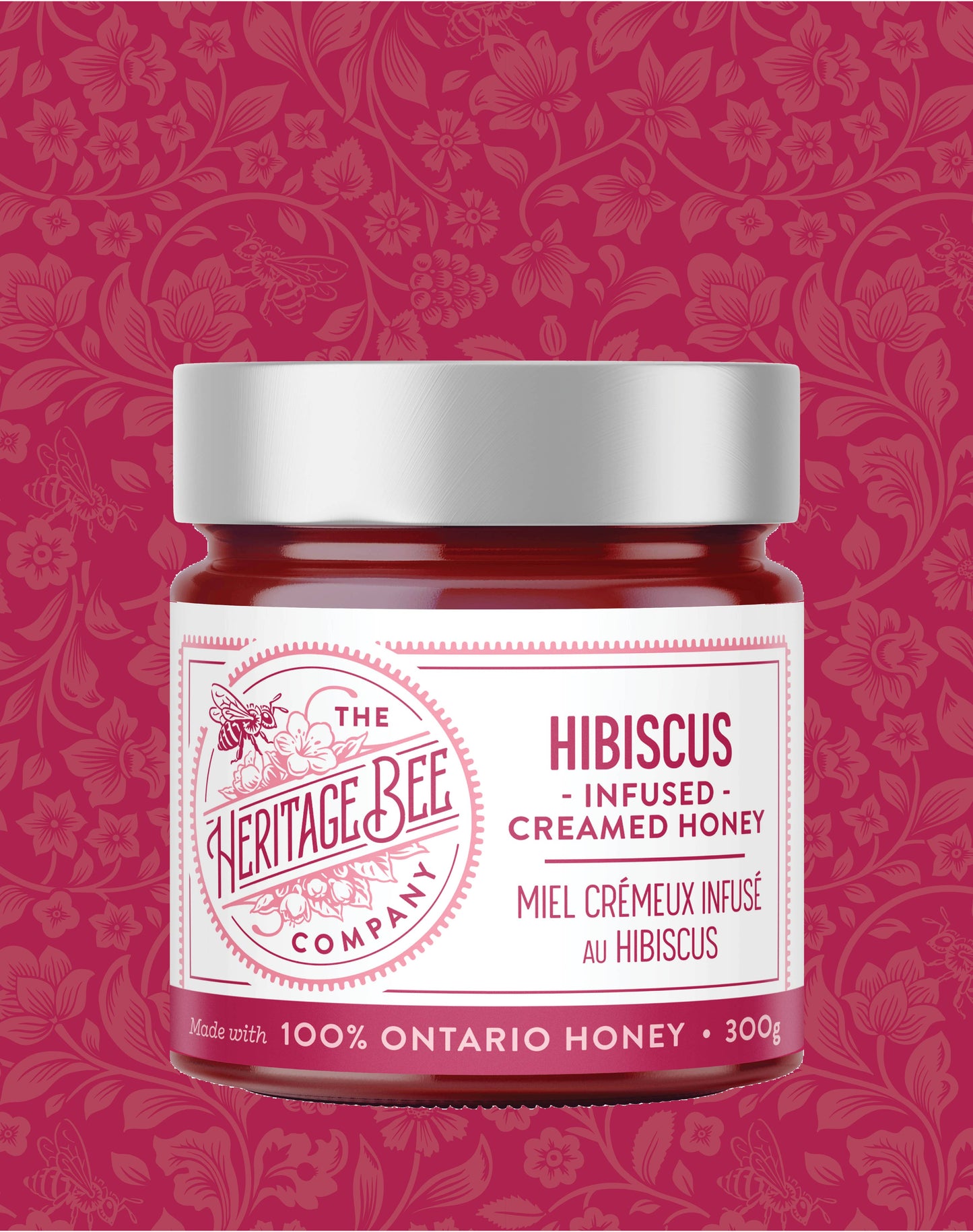 Heritage Bee Co. - Hibiscus Creamed Honey