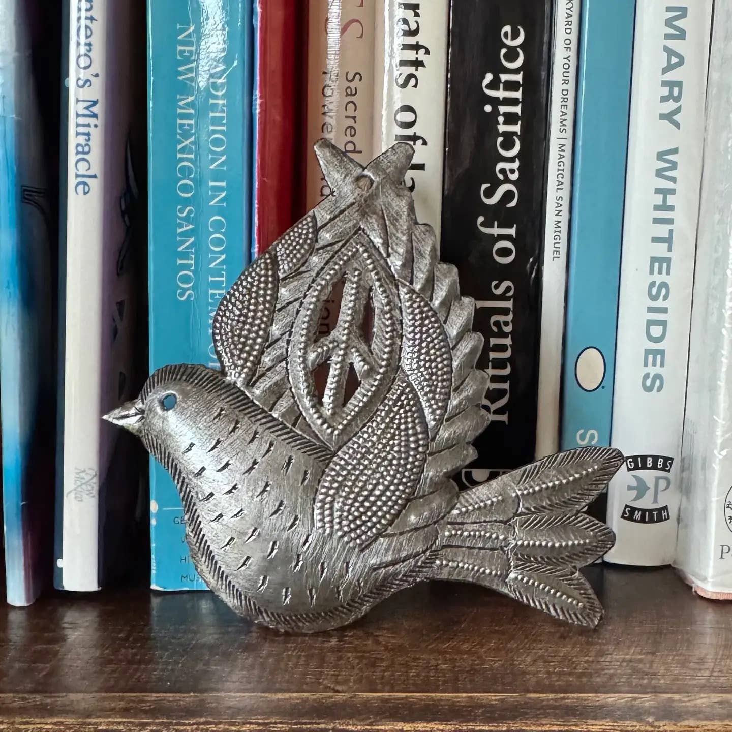 Haiti Fair Trade~ It's Cactus - Dove of Peace, Handmade Christmas Ornament, Fair Trade 4"x4"