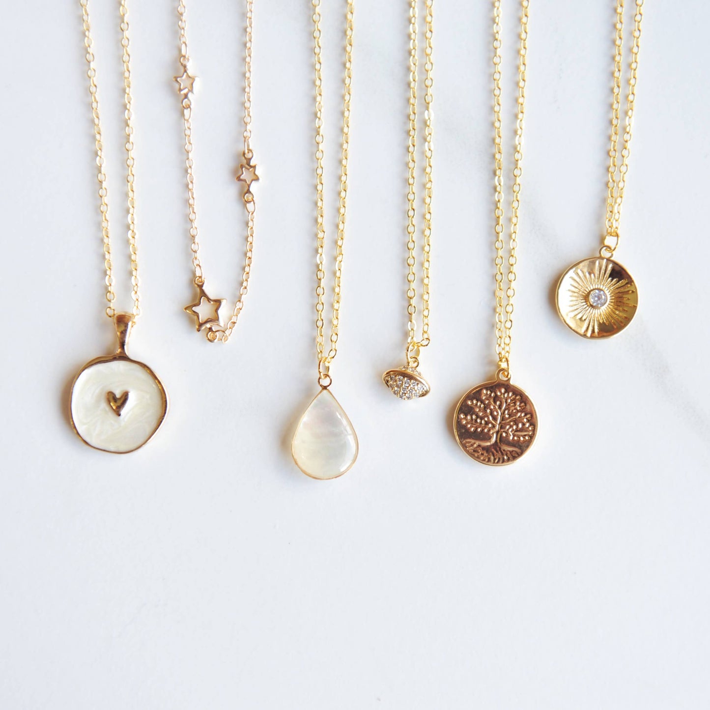 Oh So Lovely - ARIELLA, Sweet Heart Necklace, Pretty Gift for her