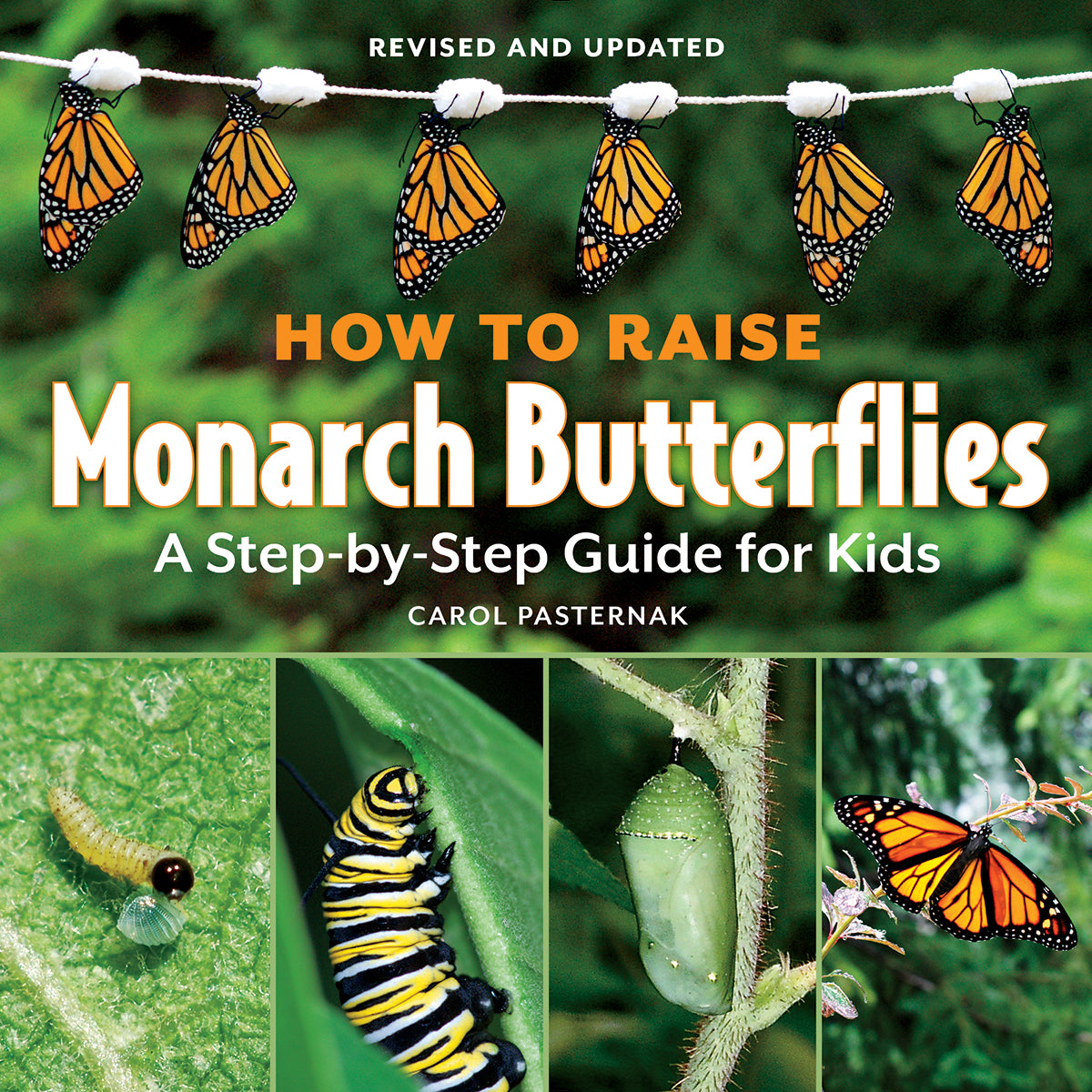 How to Raise Monarch Butterflies : A Step-by-Step Guide for Kids