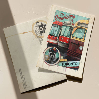 Streetcars of  Toronto Postcard 5" X 7"