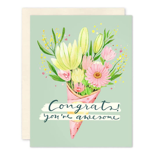 Congrats You're Awesome Card