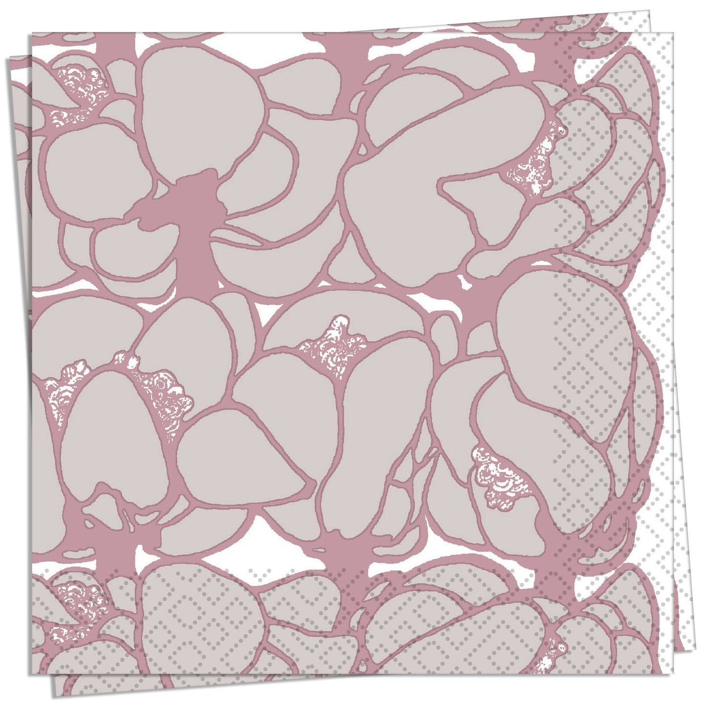 Twilight Collection - Makeba Old Rose - Vallila Lunch Napkin