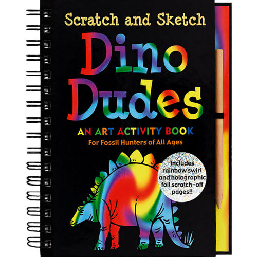 DINO DUDES SCRATCH AND SKETCH