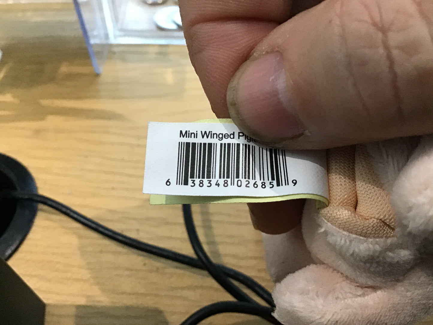 Mini Finger Puppet  Winged Piglet