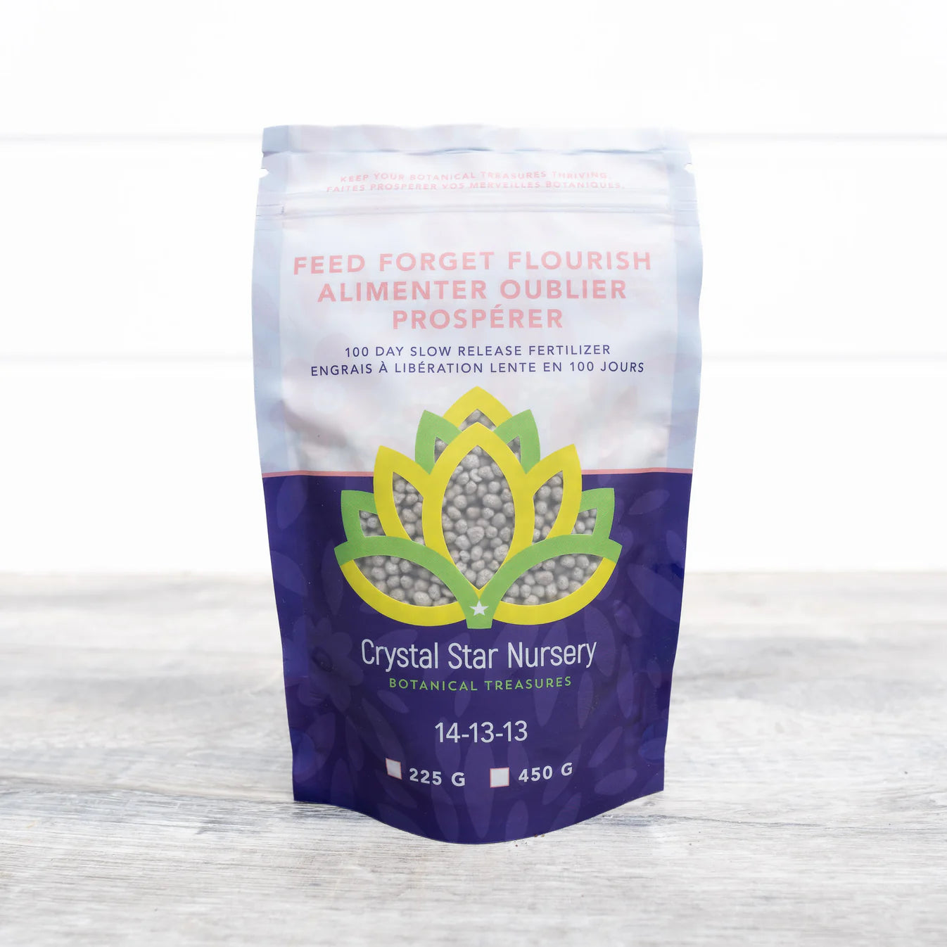 Feed Forget Flourish 100 Slow Release Fertilizer 225G