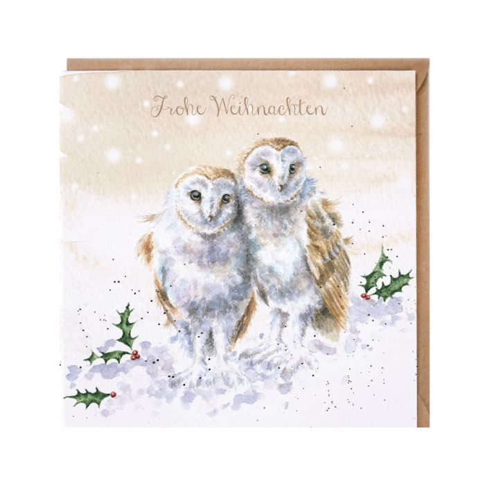 A White Christmas Greeting Card