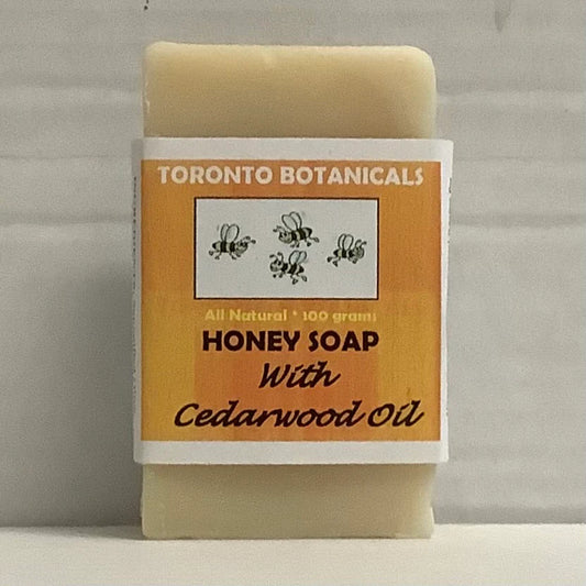 Toronto Botanicals Honey Soap - Cedarwood