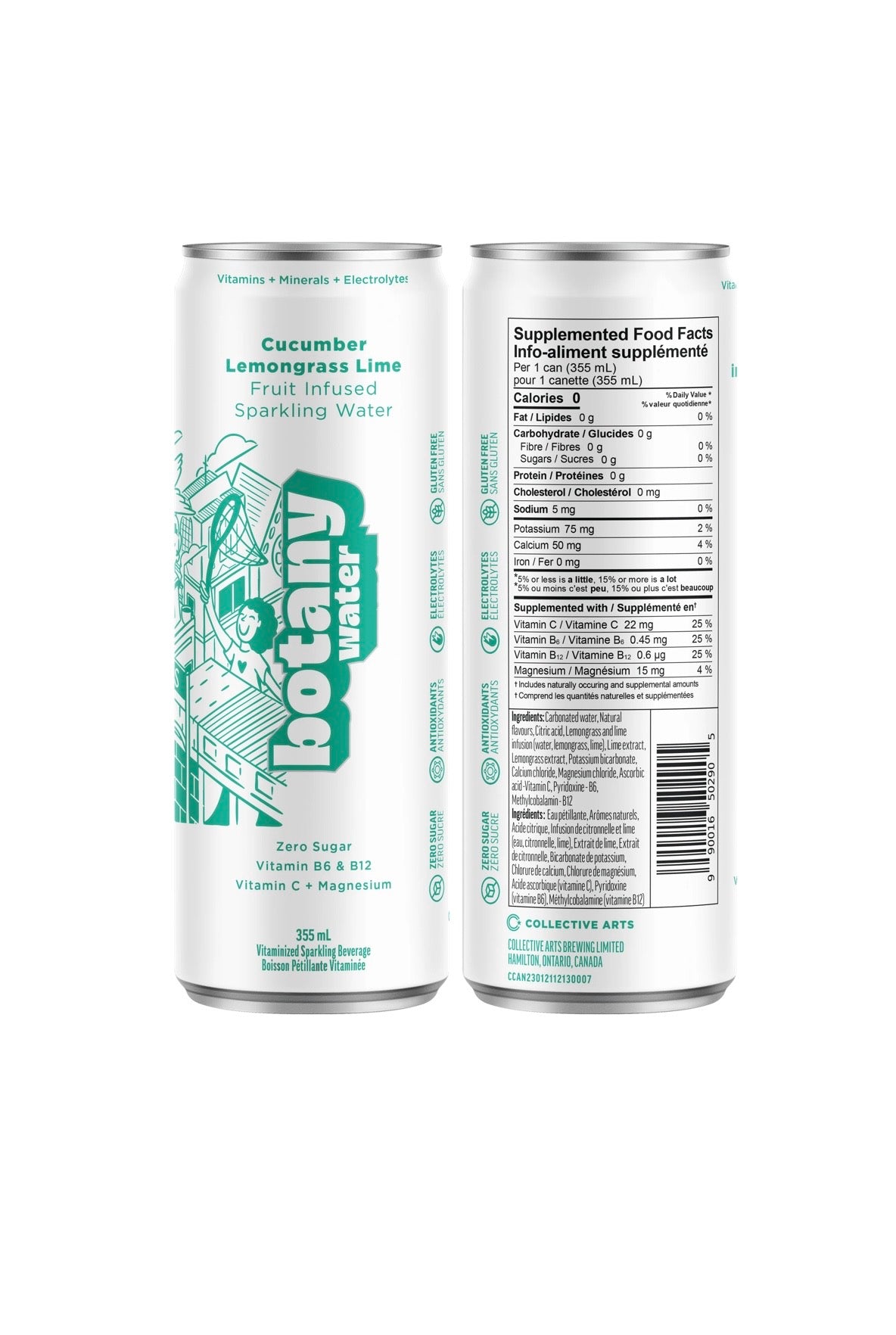 Collective Arts Cucumber Lemongrass Lime 355ml