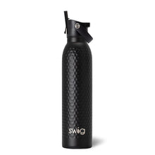 Load image into Gallery viewer, Flip + Sip Water Bottle, 20oz, Blacksmith, by Swig
