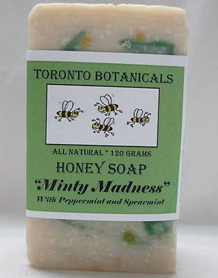Toronto Botanicals Honey Soap - Minty Madness