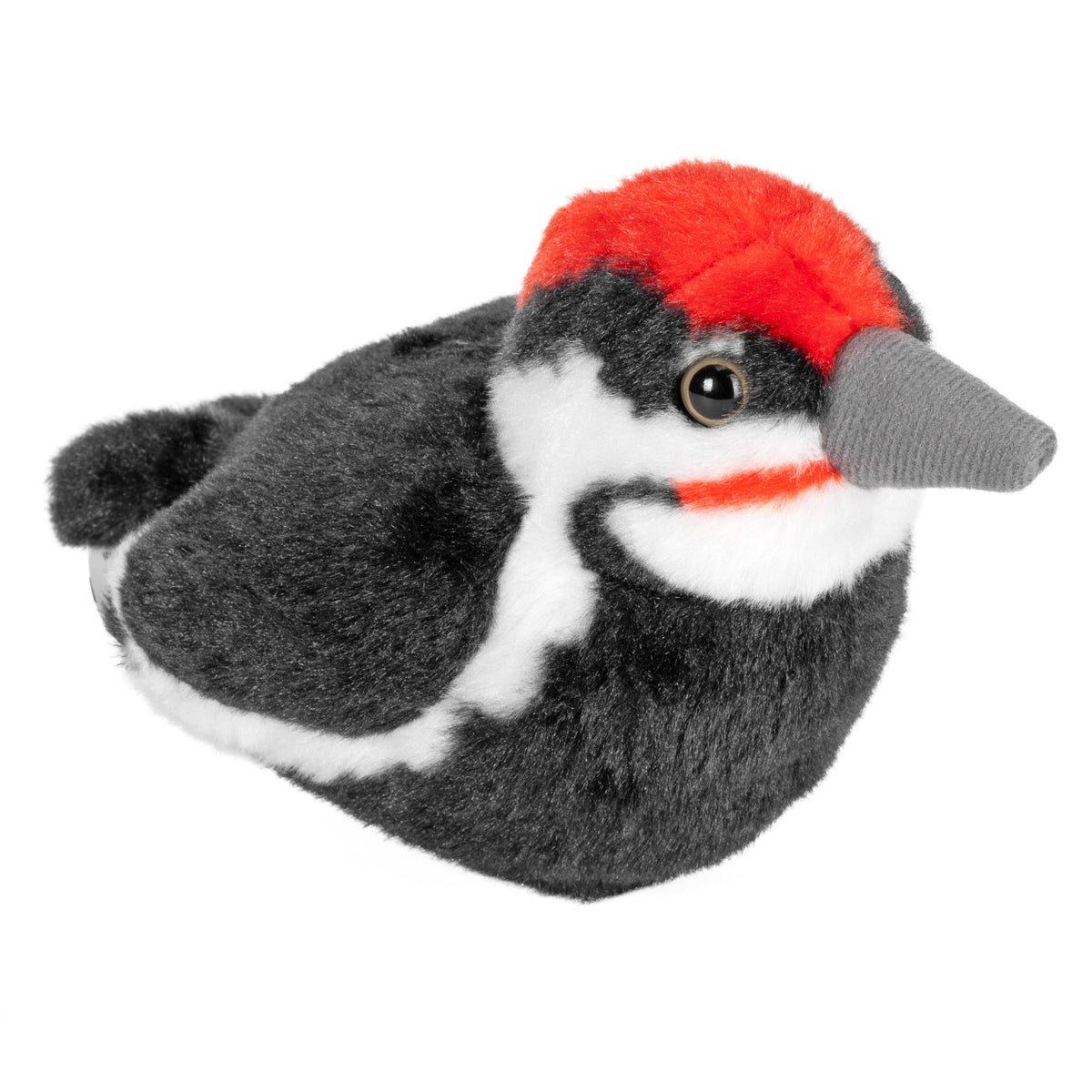 Wild Republic - Audubon II Pileated Woodpecker Stuffed Animal W Sound 5.5"