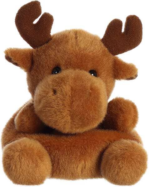 Palm Pals-Cinnamon Moose 5 inch