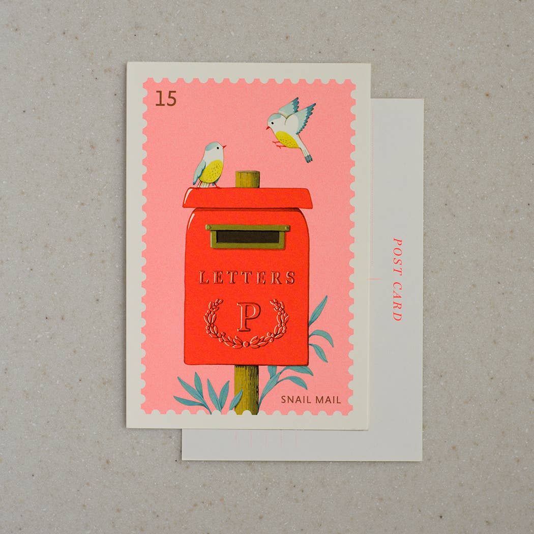 JooJoo Paper - Mailbox Birds Postcard
