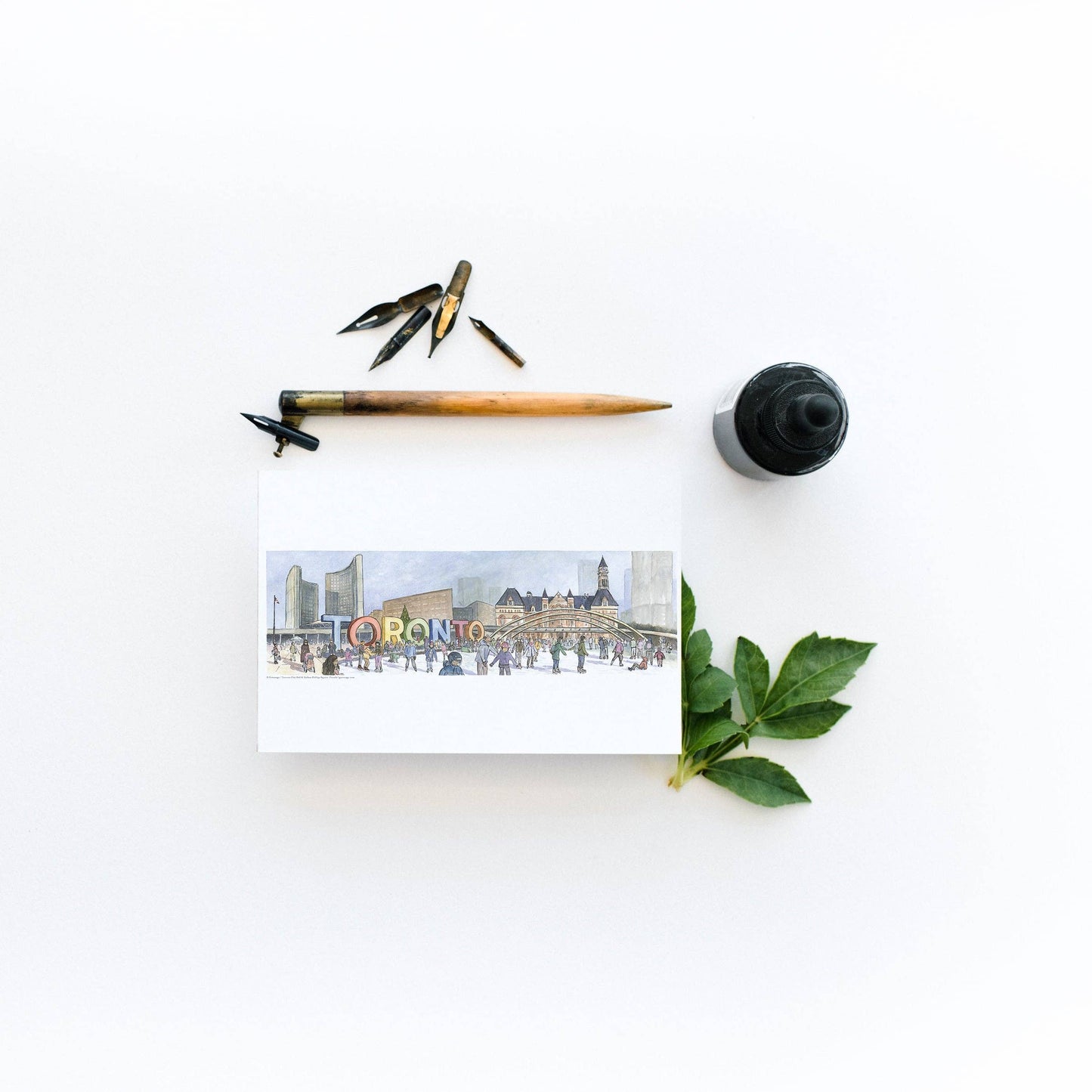 Toronto Winter Wonderland Postcard