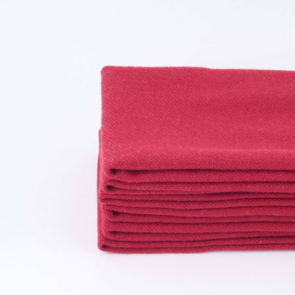Cheeks Ahoy - Organic Brushed Cotton Non•Paper Towels: Berry Pie / 6-pk