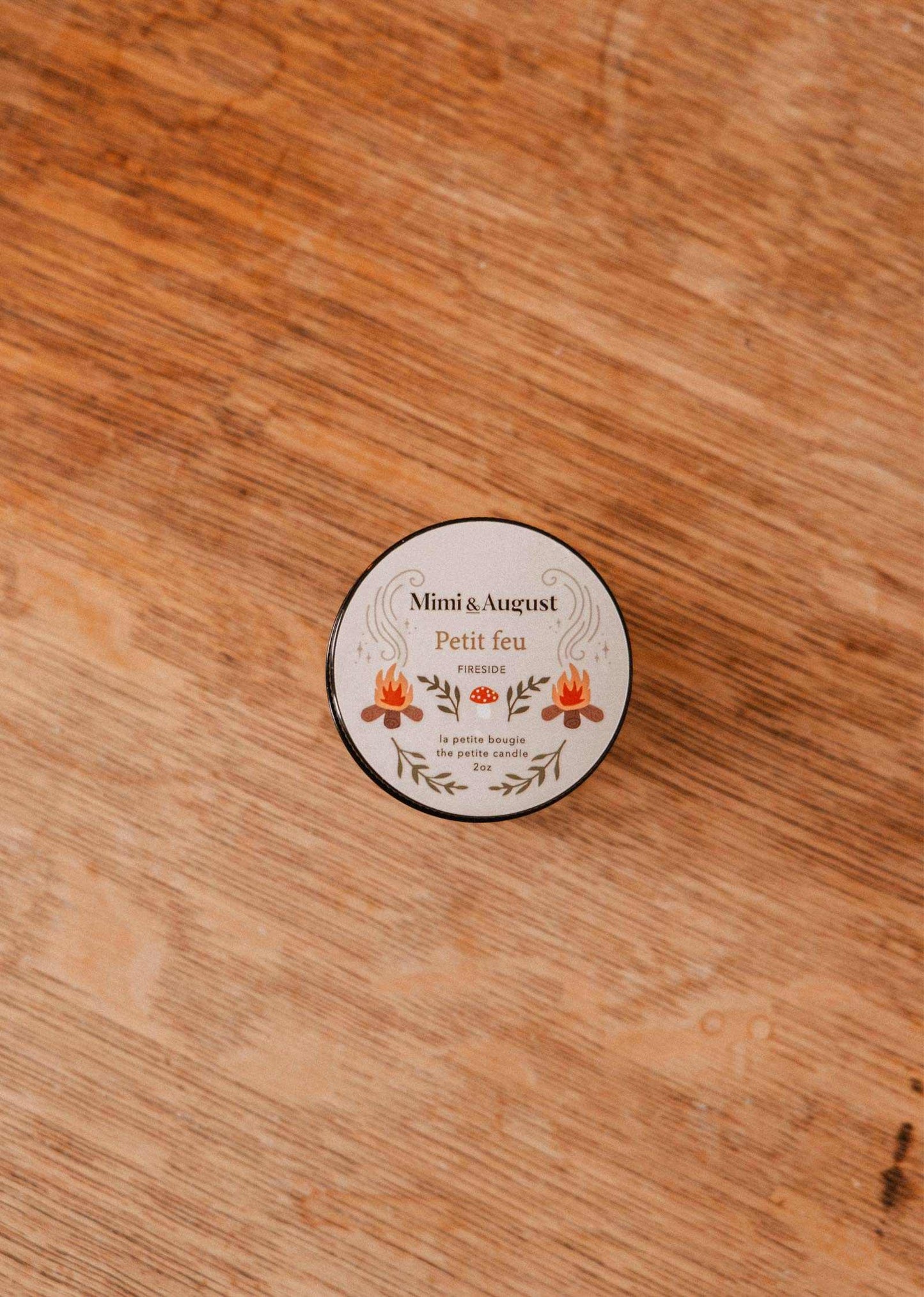 Mimi & August - Petit Feu – 2 oz Soy Candle: 2 oz