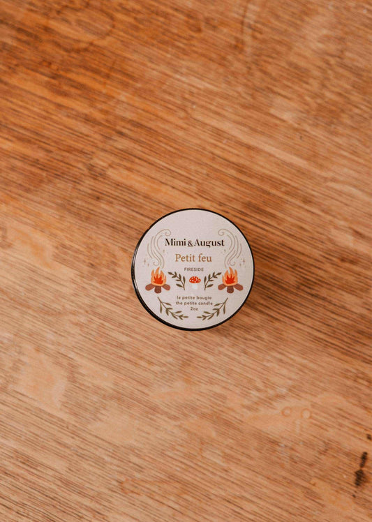 Mimi & August - Petit Feu – 2 oz Soy Candle: 2 oz