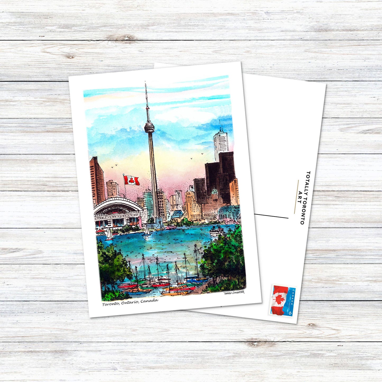 Toronto CN Tower Postcard