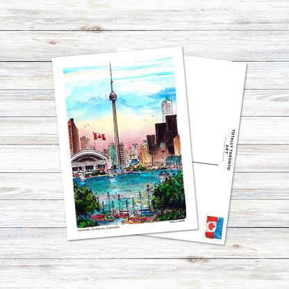 Toronto CN Tower Postcard