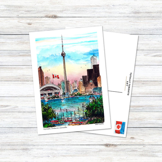 Toronto CN Tower Postcard