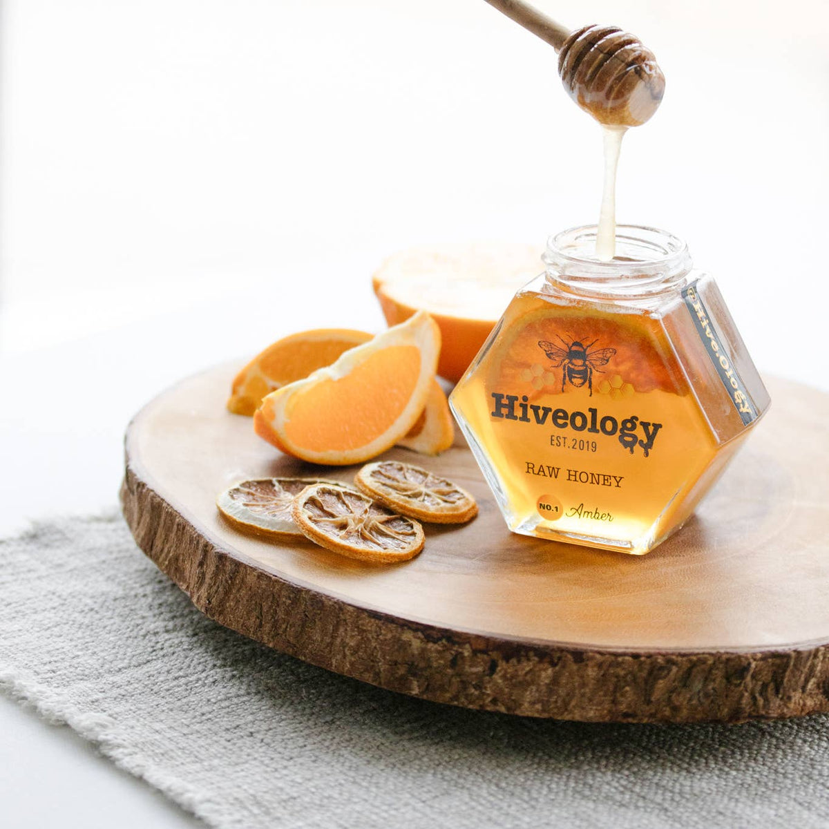 Hiveology - Orange Infused Honey: Regular (280ml)