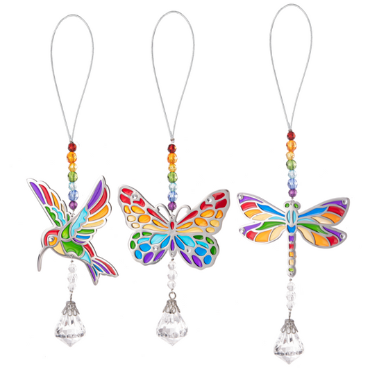 Rainbow Insects SUN JEWELS Ornaments