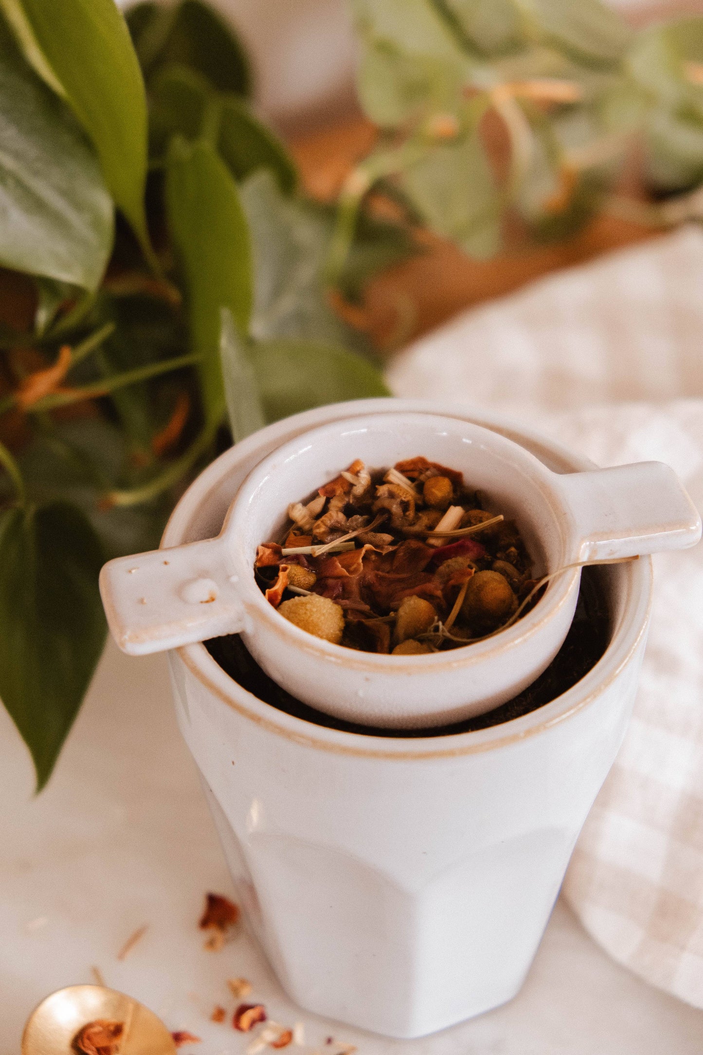 Mimi & August - The Infusion Nest – Ceramic Tea Strainer