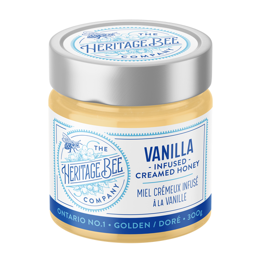 Heritage Bee Co. - Vanilla Creamed Honey - 300 g (10.6 oz)