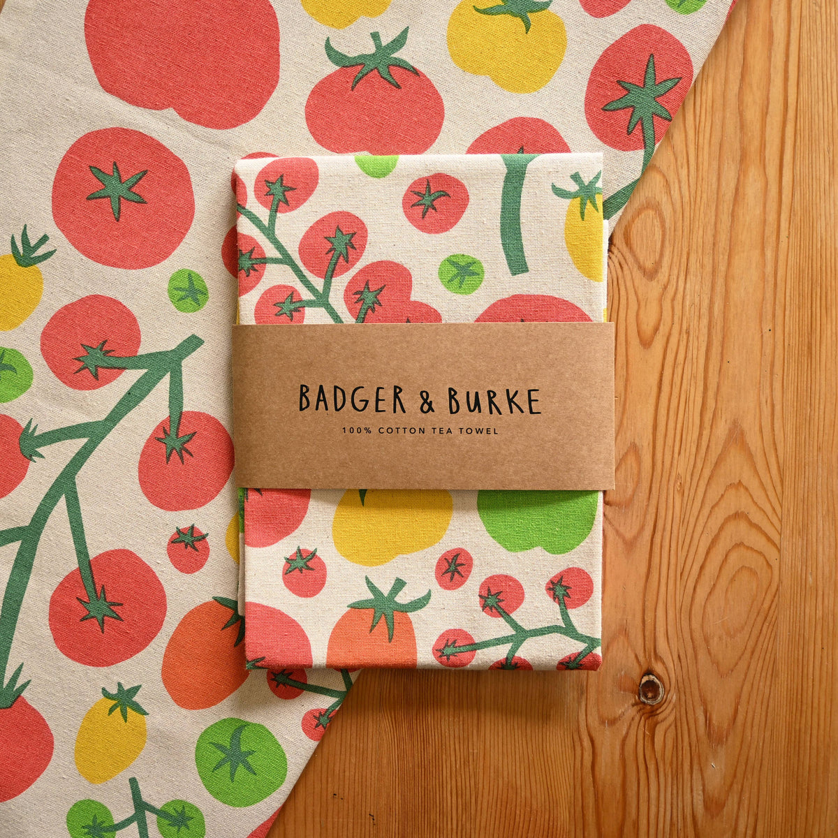 Badger & Burke - Tomato Tea Towel