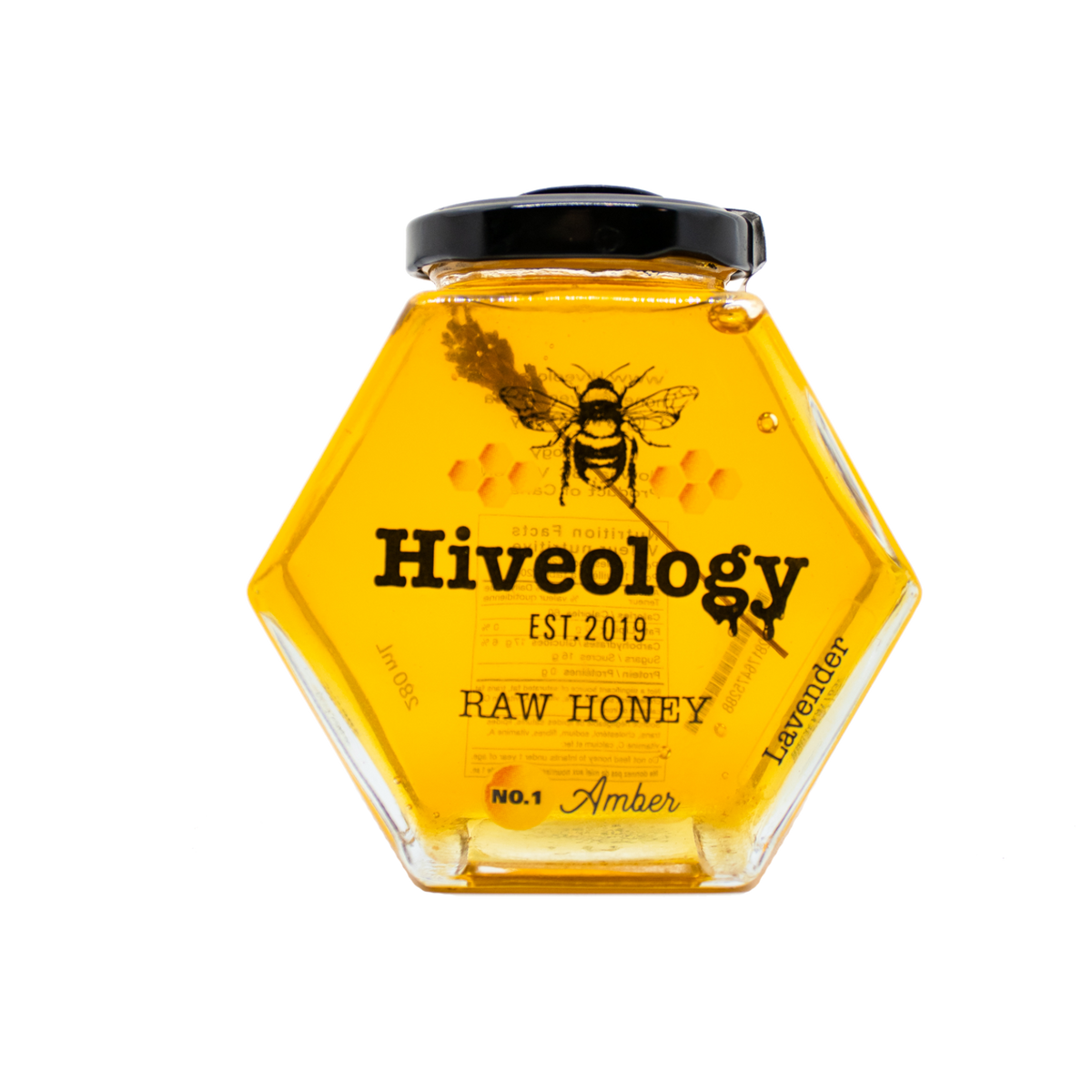 Hiveology - Lavender Infused Honey: Regular (280ml)
