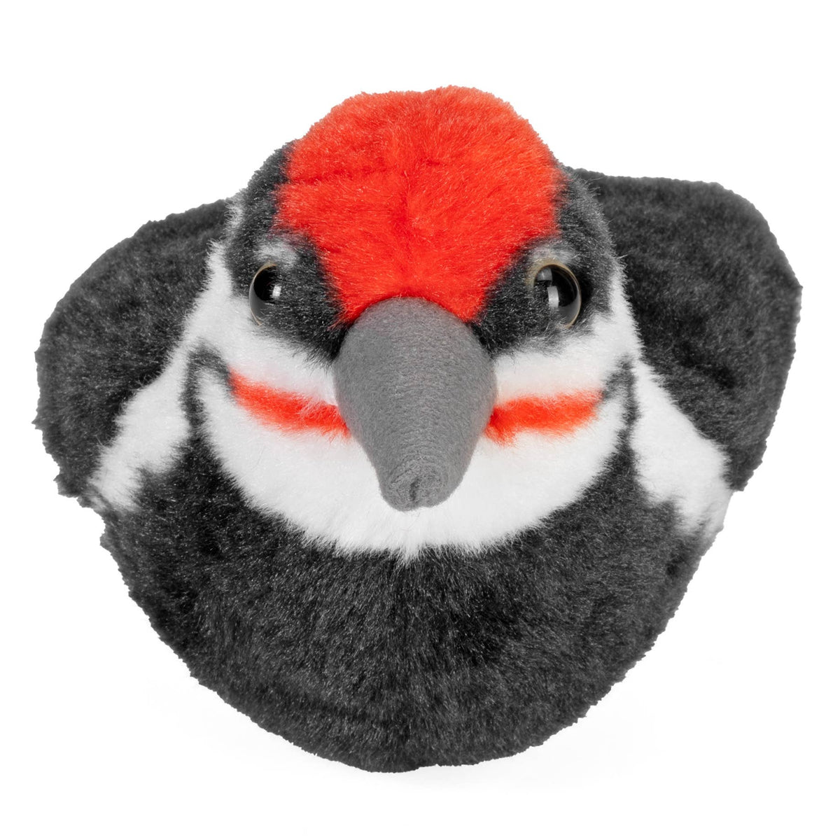 Wild Republic - Audubon II Pileated Woodpecker Stuffed Animal W Sound 5.5"
