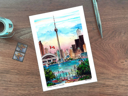 Toronto CN Tower Postcard