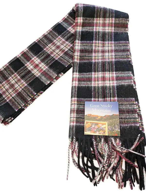 Patrick King Woollen Company - Great Smoky Mountains Lambswool Tartan Scarf