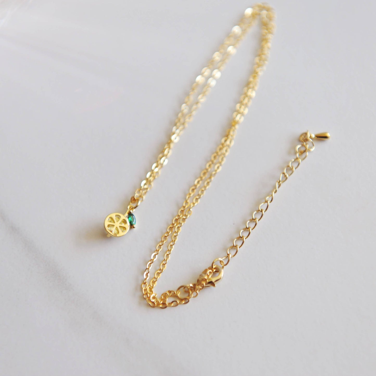 Oh So Lovely - Lemon Drop necklace