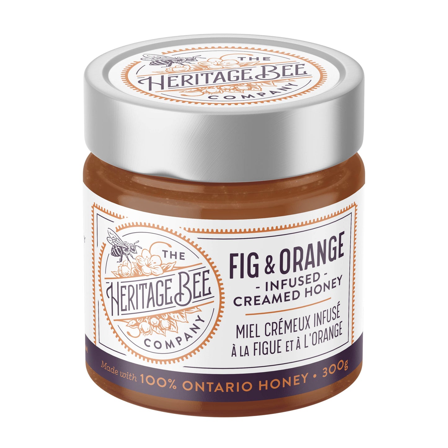 Heritage Bee Co. - Fig & Orange Creamed Honey