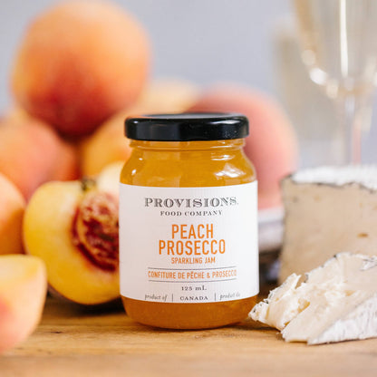 Peach Prosecco Sparkling Jam: 125mL
