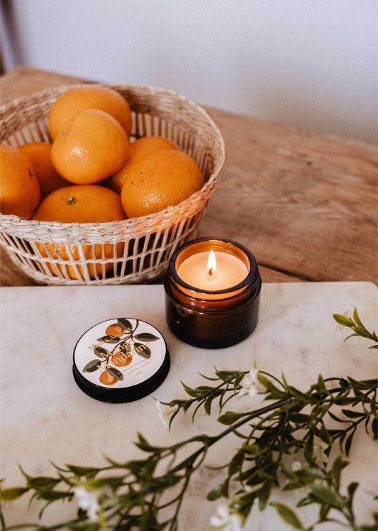 Mimi & August - Mango Mandarine – 2 oz Soy Candle: 2 oz