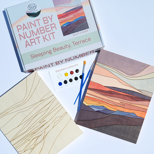 Paint By Number Art Kit Sleeping Beauty, Terrace - Wholesale
