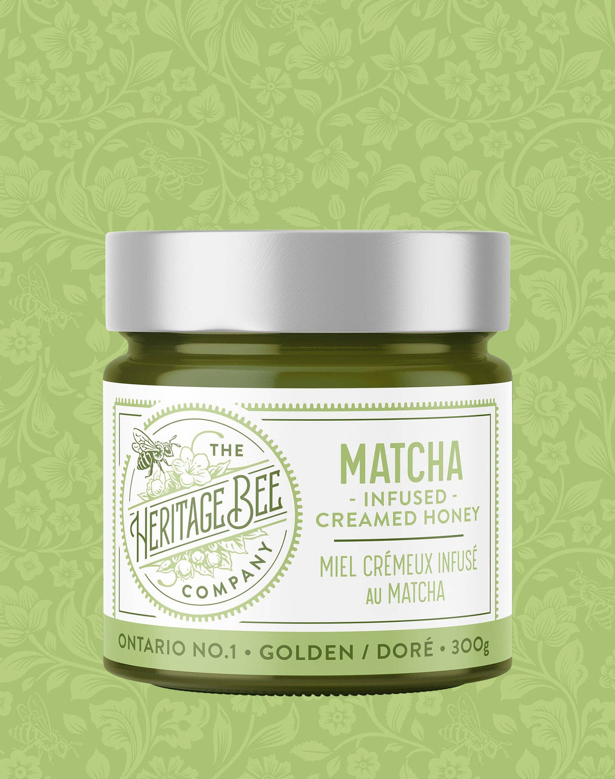 Heritage Bee Co. - Matcha Creamed Honey