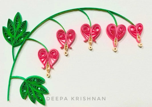 Bleeding Hearts Paper Quilling Kit