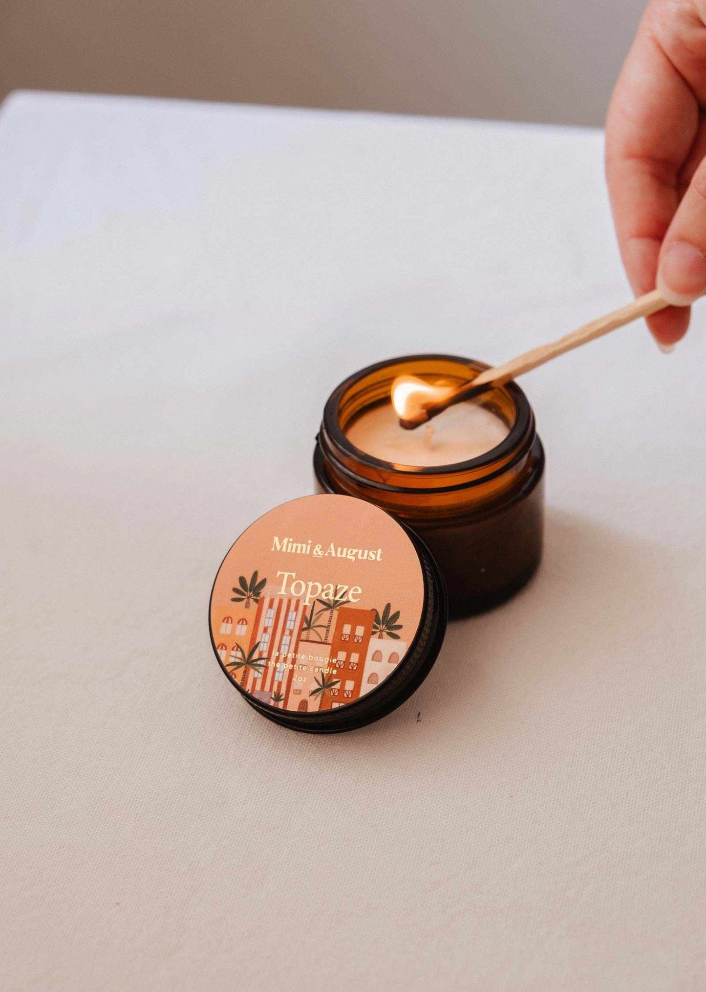 Mimi & August - Topaze - 2 oz Soy Candle: 2 oz